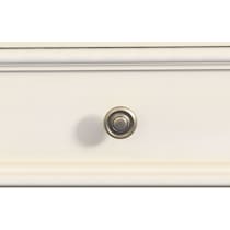 charleston white chest   