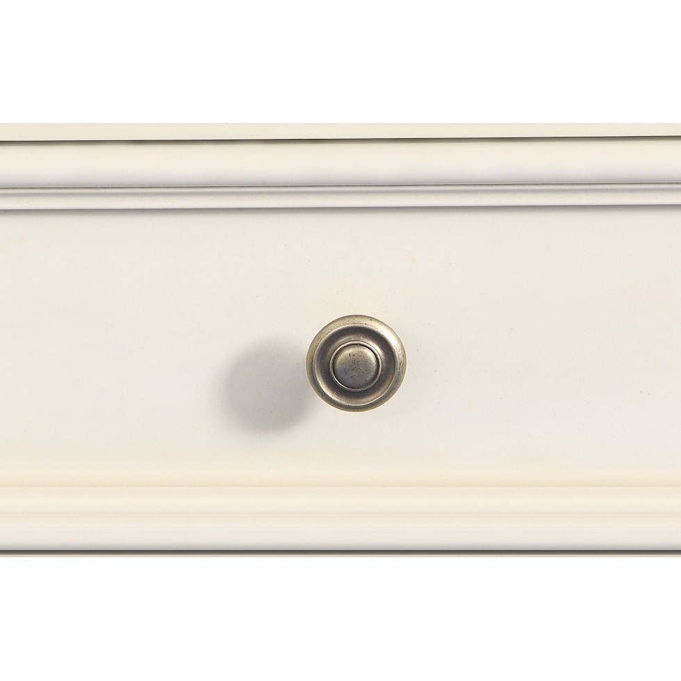charleston white chest   