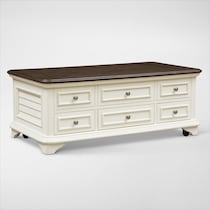 charleston white coffee table web   