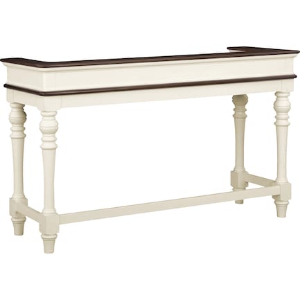 Charleston Console Table - White
