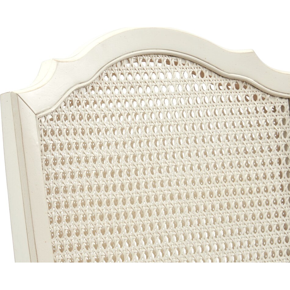 Charleston Cane Back Dining Chair White American Signature Furniture