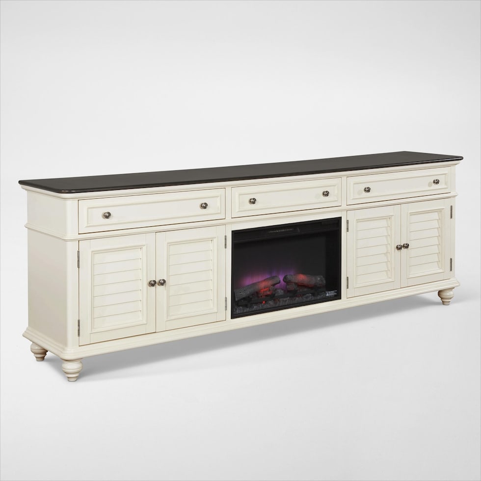 charleston white fireplace tv stand web   