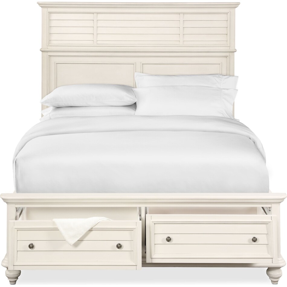 Charleston Panel Storage Bed with 6 Drawers American Signature Furniture