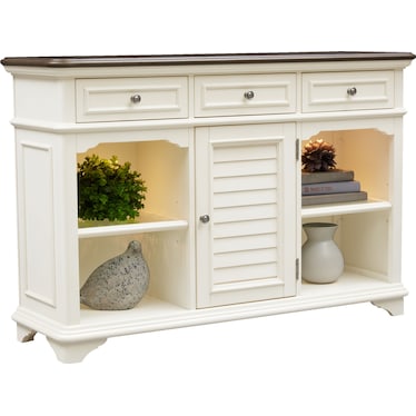 Charleston Sofa Table - White