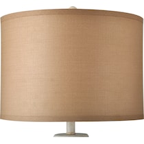 charlton white floor lamp   