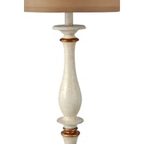 charlton white floor lamp   