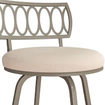 charm gold counter height stool   