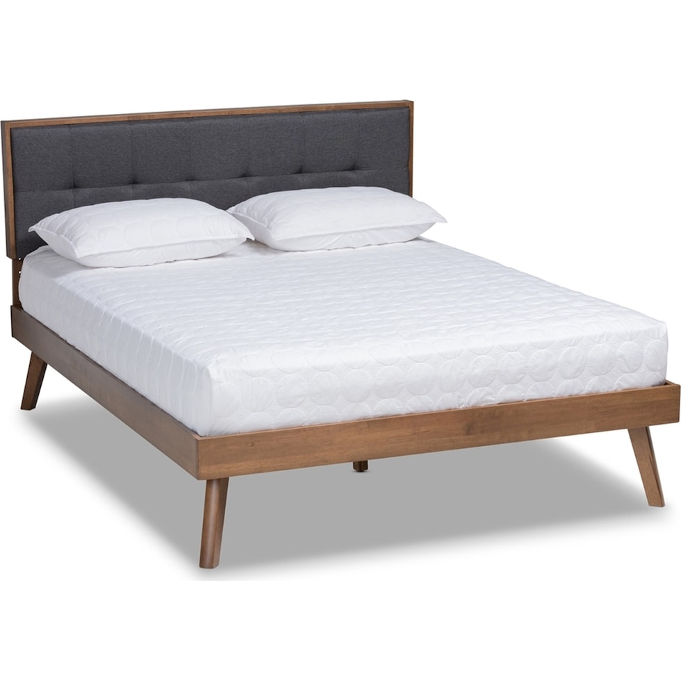 charmaine gray king bed   