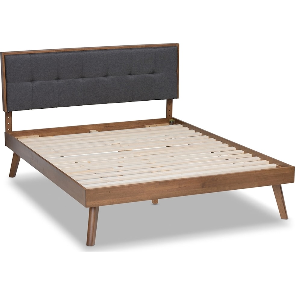 charmaine gray king bed   