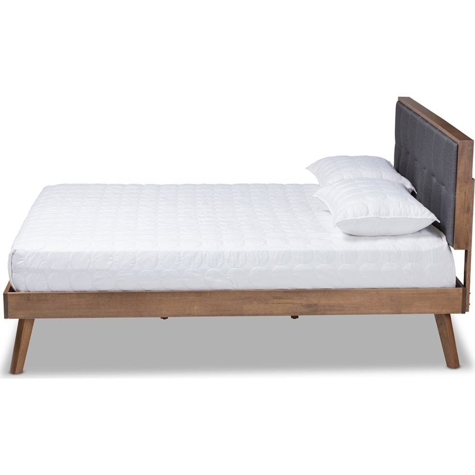 charmaine gray king bed   