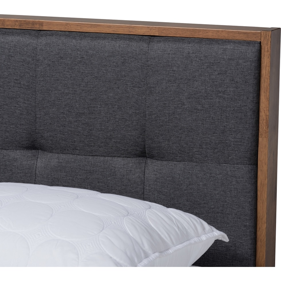 charmaine gray king bed   