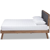 charmaine gray queen bed   