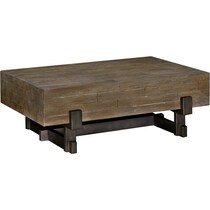 charmaine light brown coffee table   