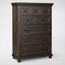 charthouse bedroom dark brown chest   
