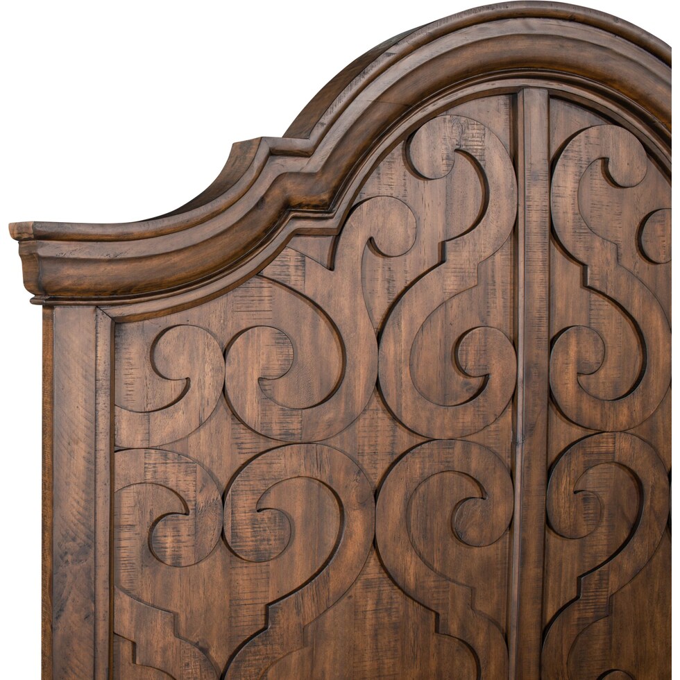 charthouse bedroom light brown queen storage bed   