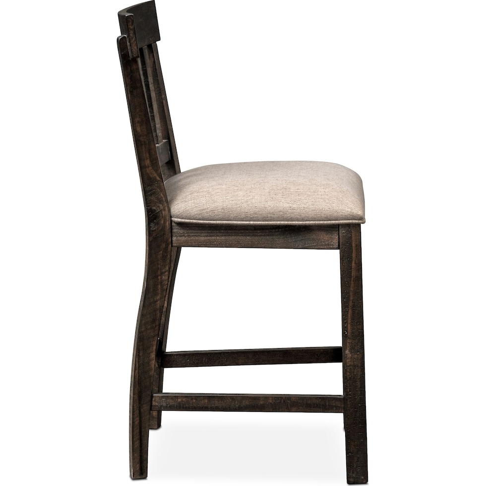 charthouse counter height dark brown counter height stool   