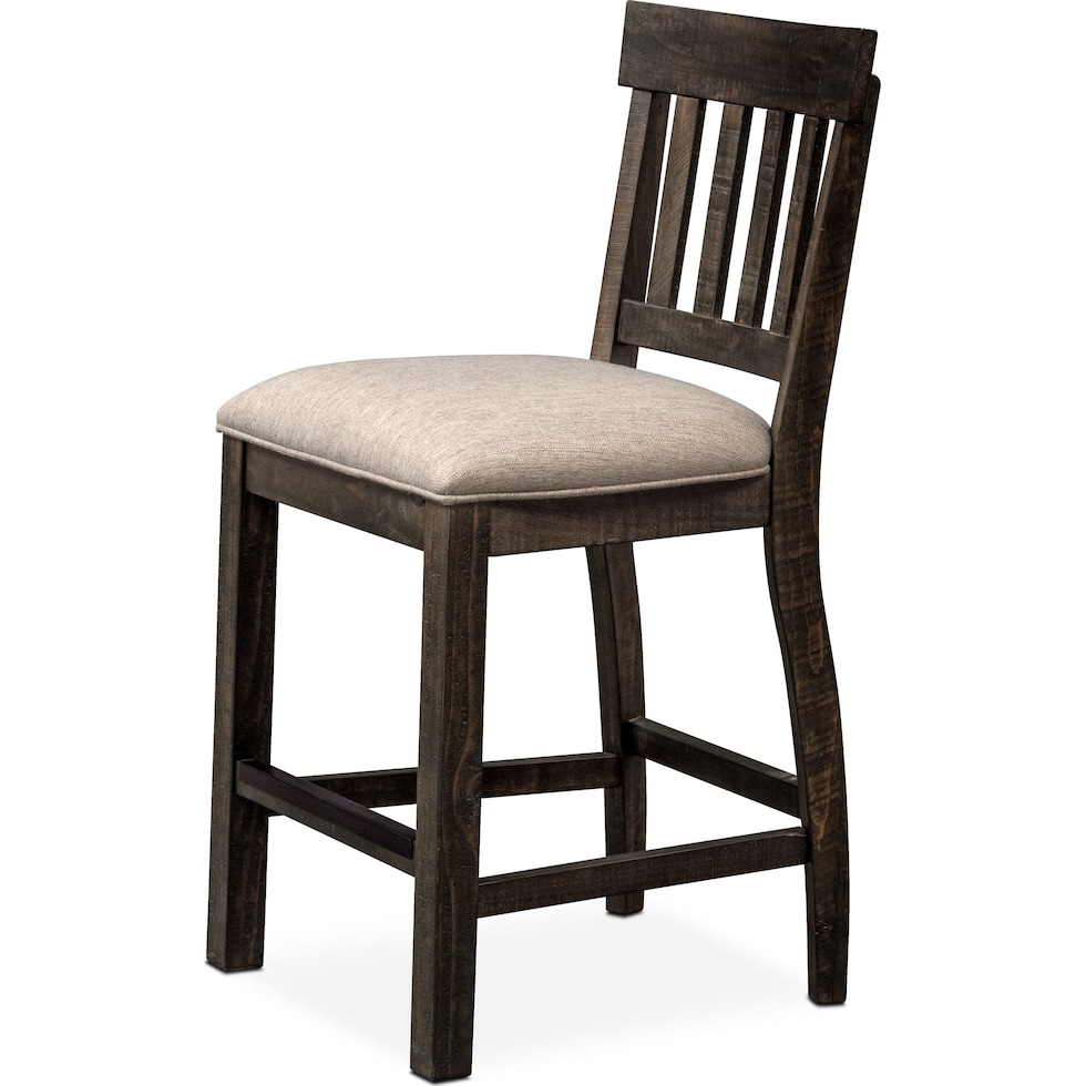 charthouse counter height dark brown counter height stool   