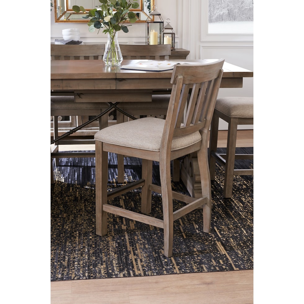 charthouse counter height gray counter height stool   