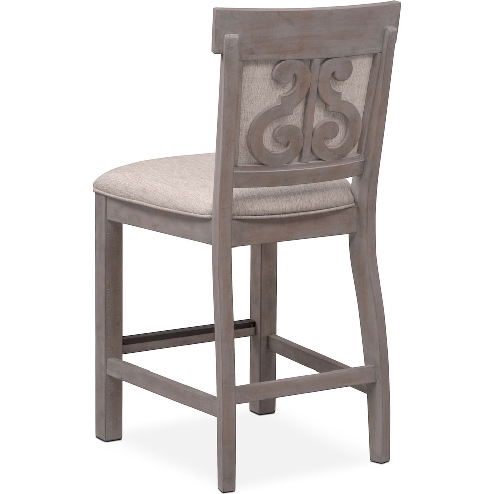 charthouse counter height gray counter height stool   