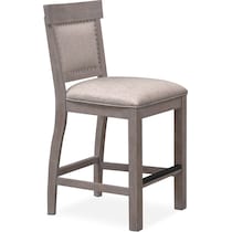 charthouse counter height gray counter height stool   