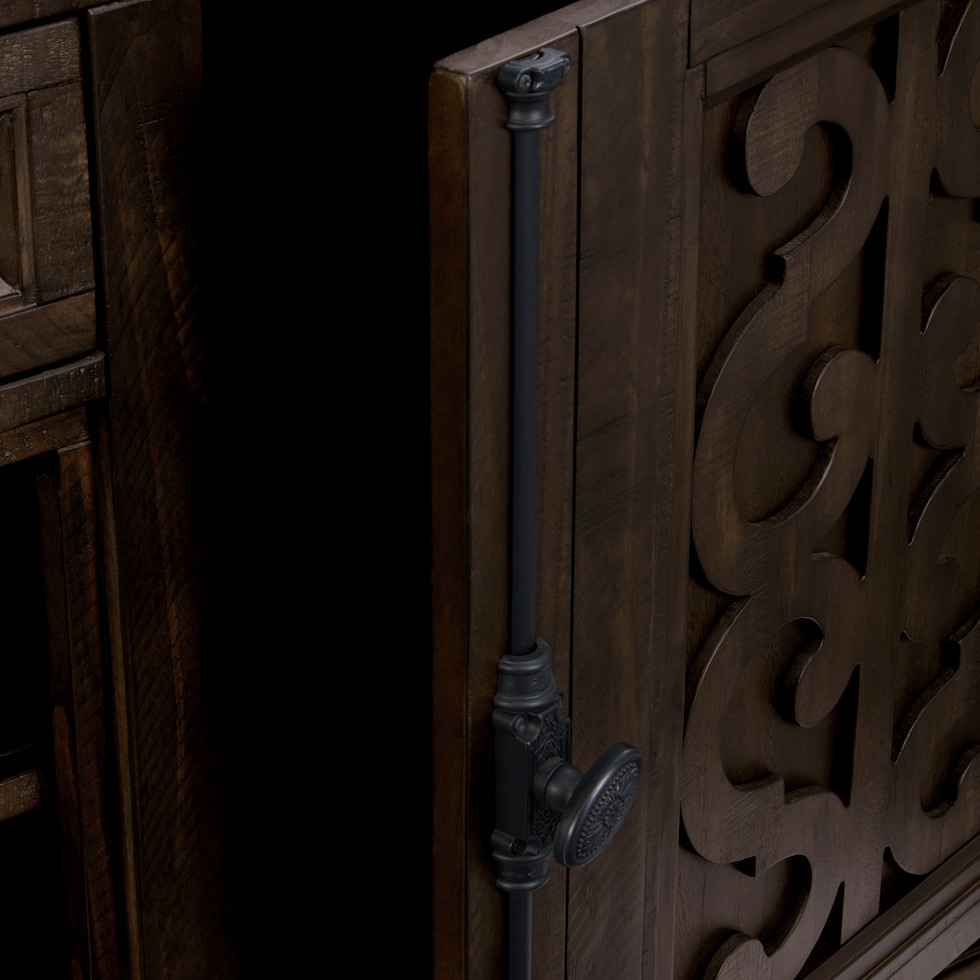 charthouse entertainment dark brown fireplace tv stand   