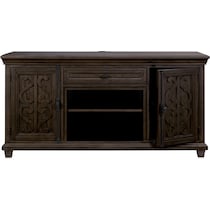 charthouse entertainment dark brown tv stand   