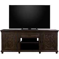 charthouse entertainment dark brown tv stand   