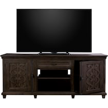 charthouse entertainment dark brown tv stand   