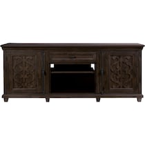 charthouse entertainment dark brown tv stand   