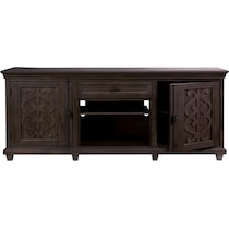 charthouse entertainment dark brown tv stand   