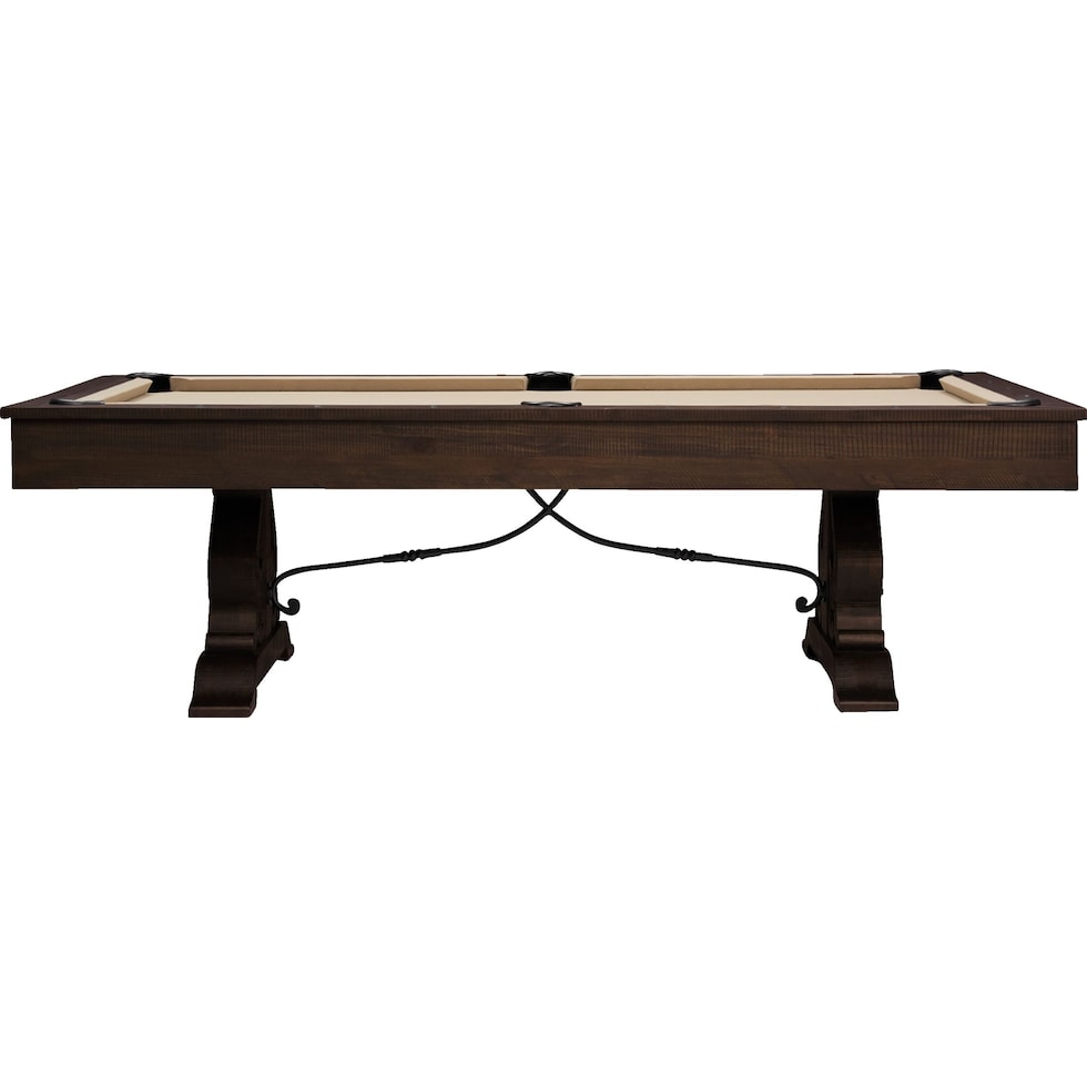 charthouse gaming dark brown gaming table   