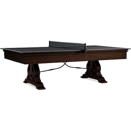 Charthouse Pool Table with Table Tennis Top - Khaki