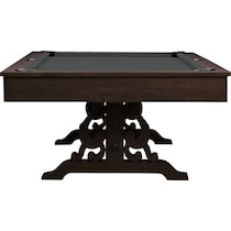 charthouse gaming dark brown gaming table   