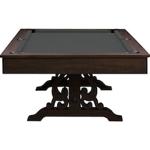 charthouse gaming dark brown gaming table   