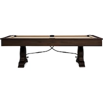charthouse gaming dark brown gaming table   