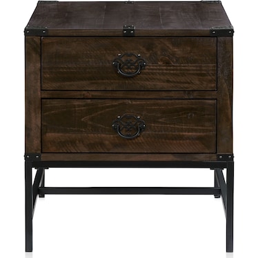 Charthouse Trunk End Table