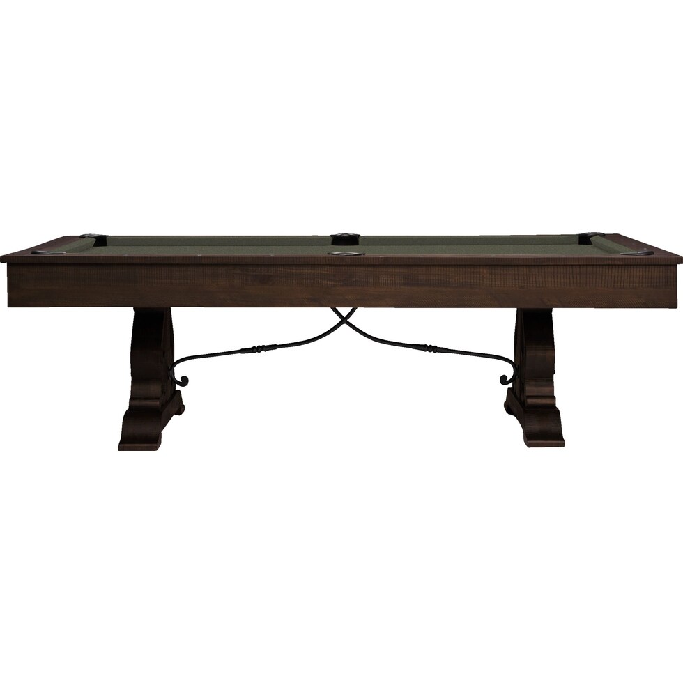 charthouse occasional dark brown gaming table   