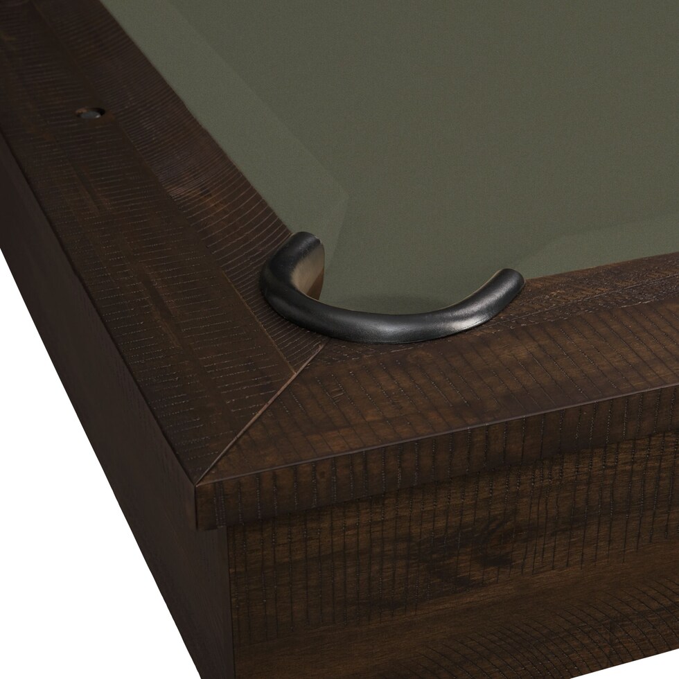 charthouse occasional dark brown gaming table   