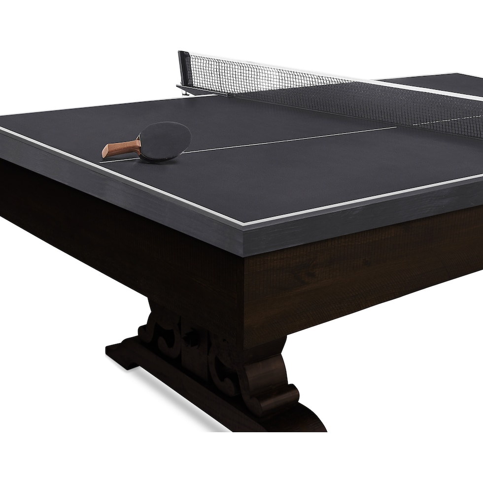 charthouse occasional dark brown gaming table   