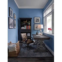 charthouse office gray  pc home office   