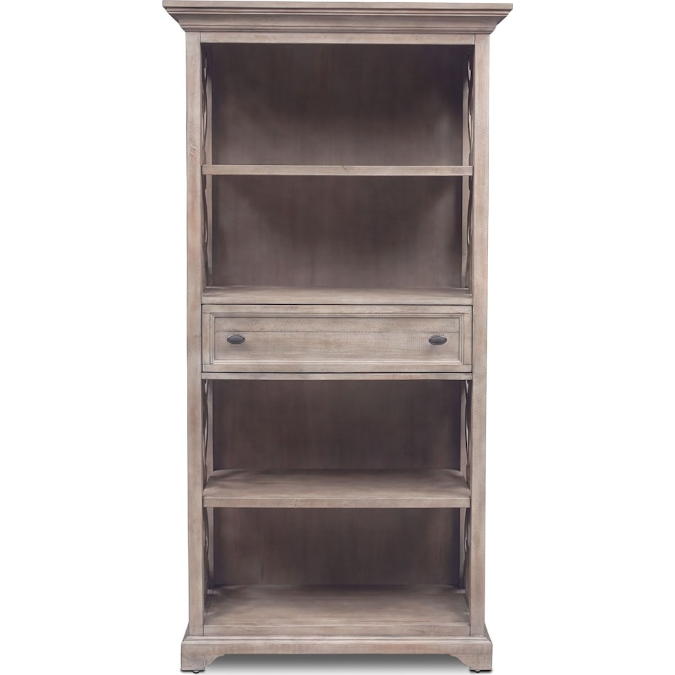 charthouse office gray bookcase   