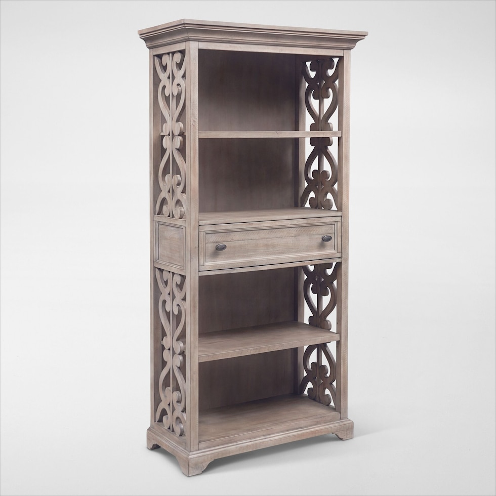 charthouse office gray bookcase web   