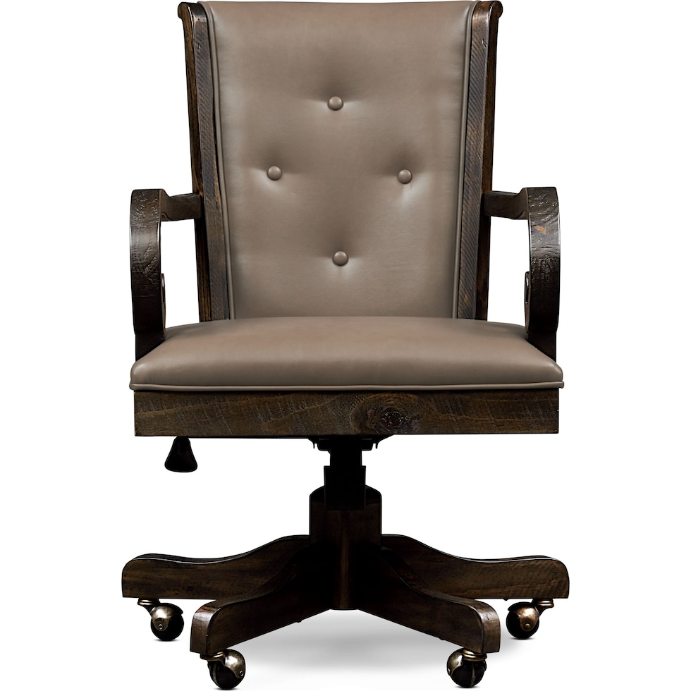 charthouse office gray desk chair   