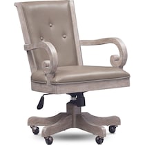 charthouse office gray desk chair   