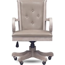 charthouse office gray desk chair   