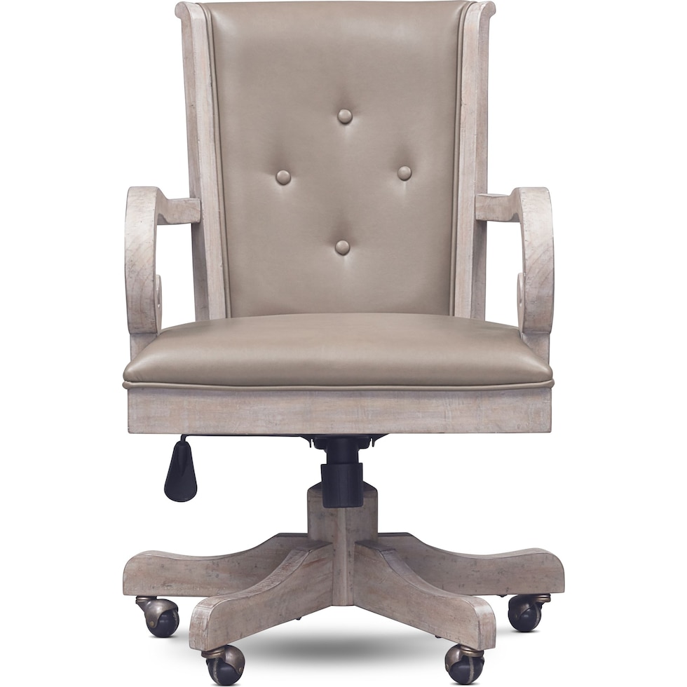 charthouse office gray desk chair   