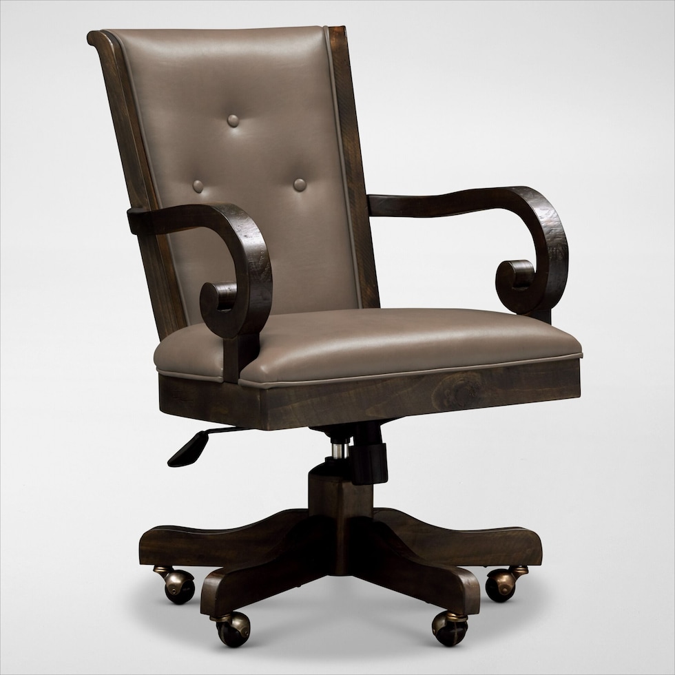 charthouse office gray desk chair web   