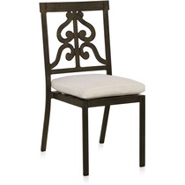 charthouse outdoor dark brown outdoor chair   