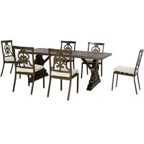 charthouse outdoor dark brown outdoor dinette   