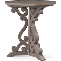 charthouse tables gray chairside table   